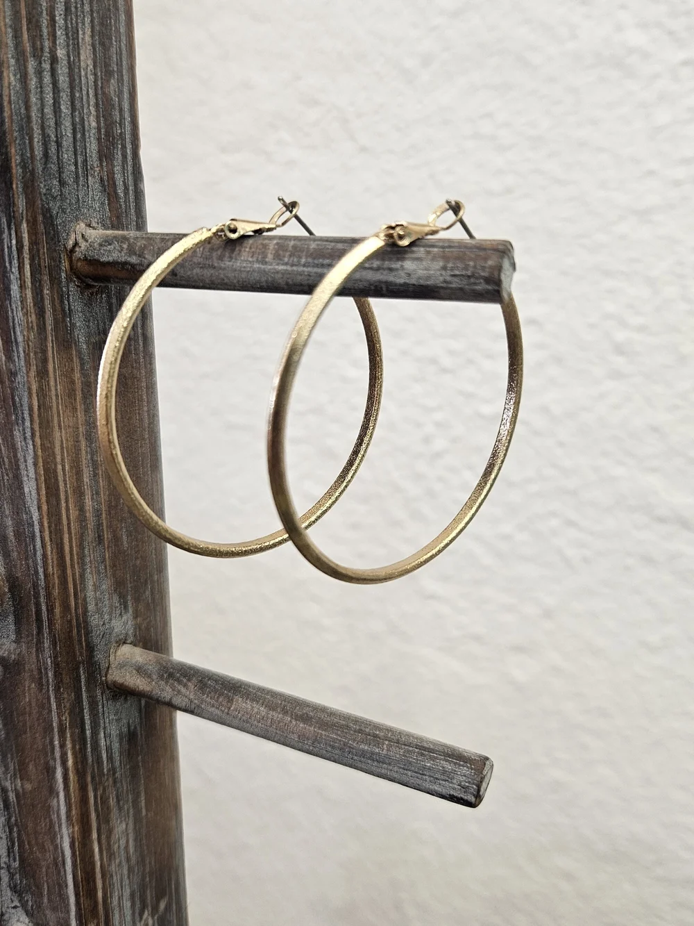 Gold Hoop Earrings for Women - Classic Lightweight Hoops